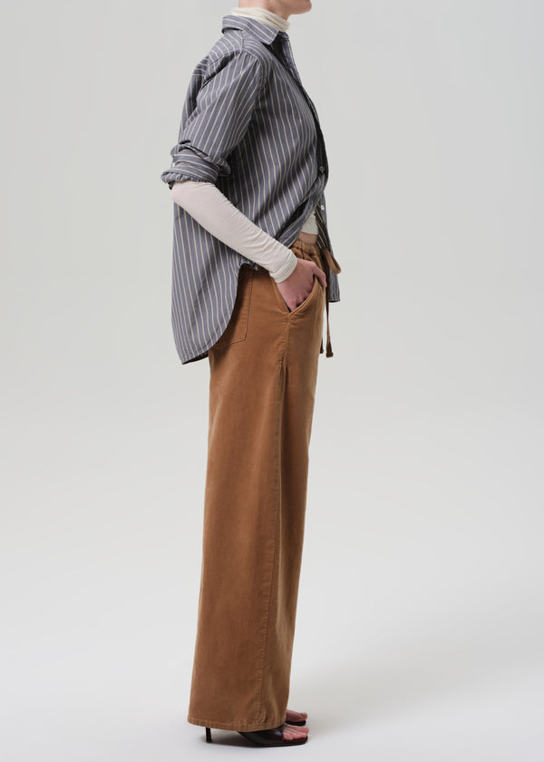 Gold Sign Aurora Pull On Baby Corduroy In Champagne