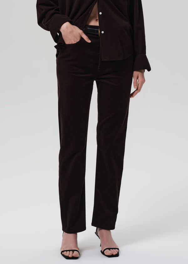 Gold Sign Blaine Vintage Straight Corduroy In Barrister