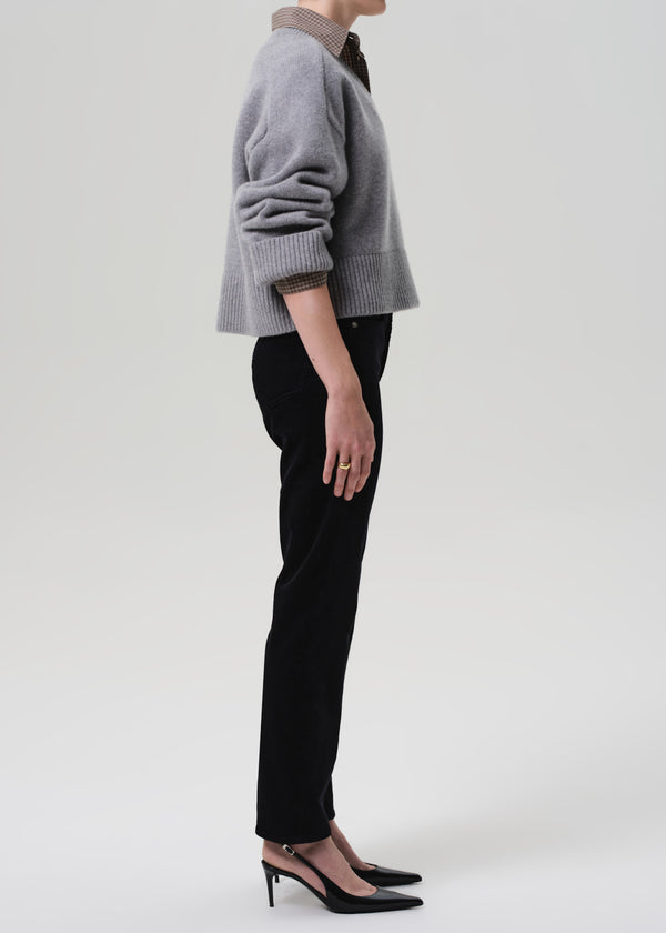 Gold Sign Blaine Vintage Straight Corduroy In Black