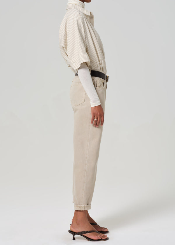 Gold Sign Dahlia Bow Leg Baby Roll In Burnished Quartz