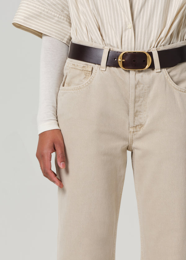 Gold Sign Dahlia Bow Leg Baby Roll In Burnished Quartz