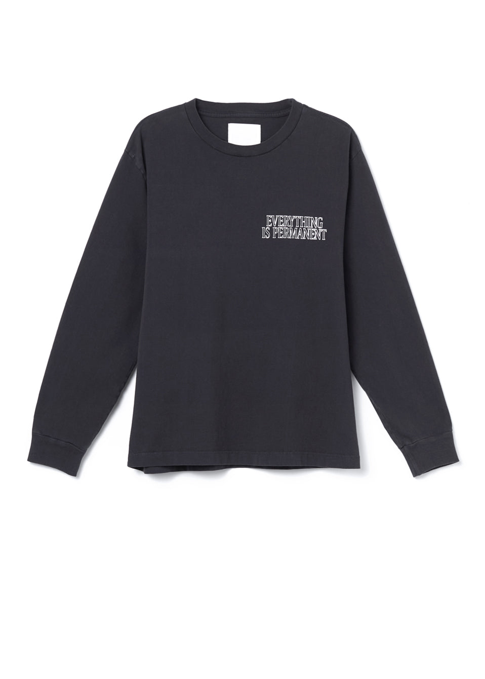 gold sign Dr. Woo Unisex Long Sleeve In Vintage Black