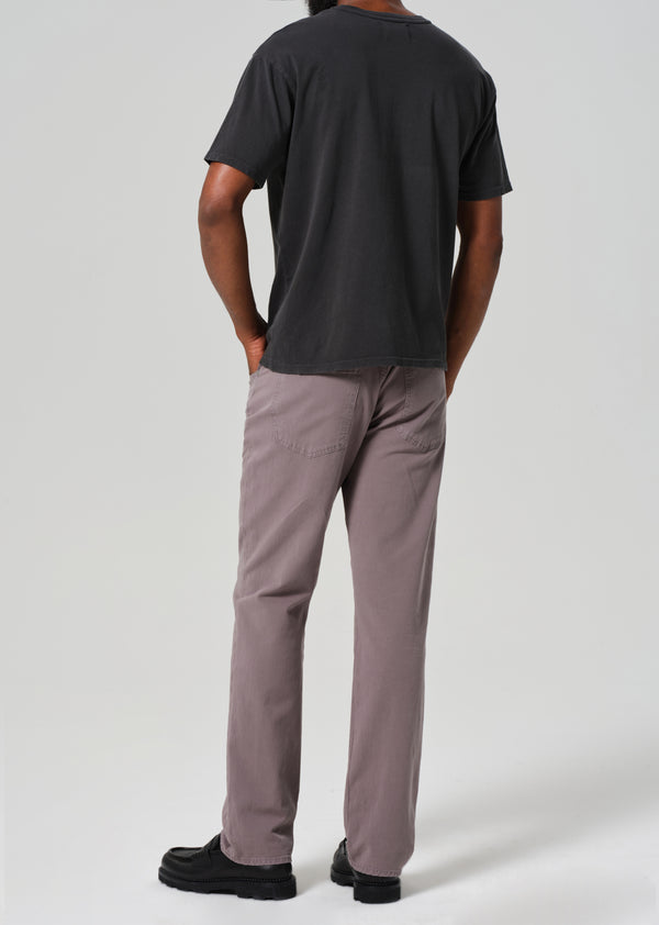 Gold Sign Elijah Relaxed Straight Linen In Volcanic