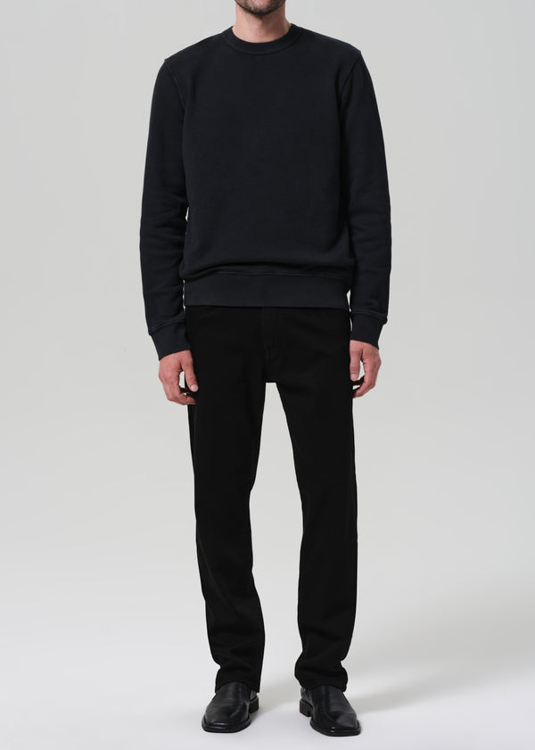 Gold Sign Elijah Straight Cashmere Denim In Starless