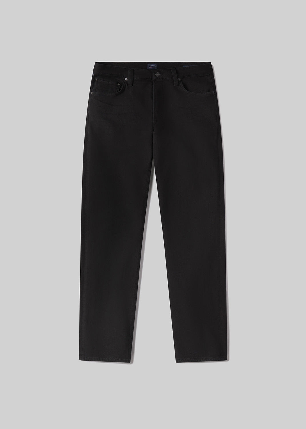 gold sign Elijah Straight Cashmere Denim In Starless