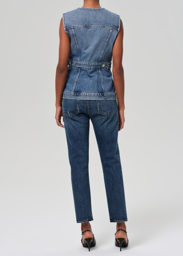 Gold Sign Emerson Mid Rise Relaxed 27" In Long Weekend