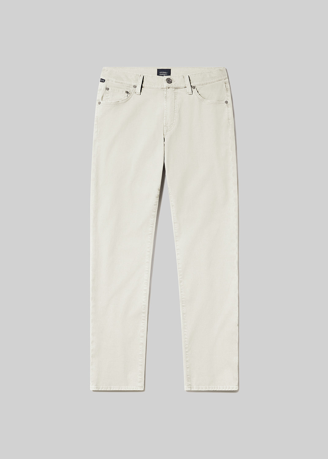 gold sign Gage Slim Straight Italian Canvas In Abalone