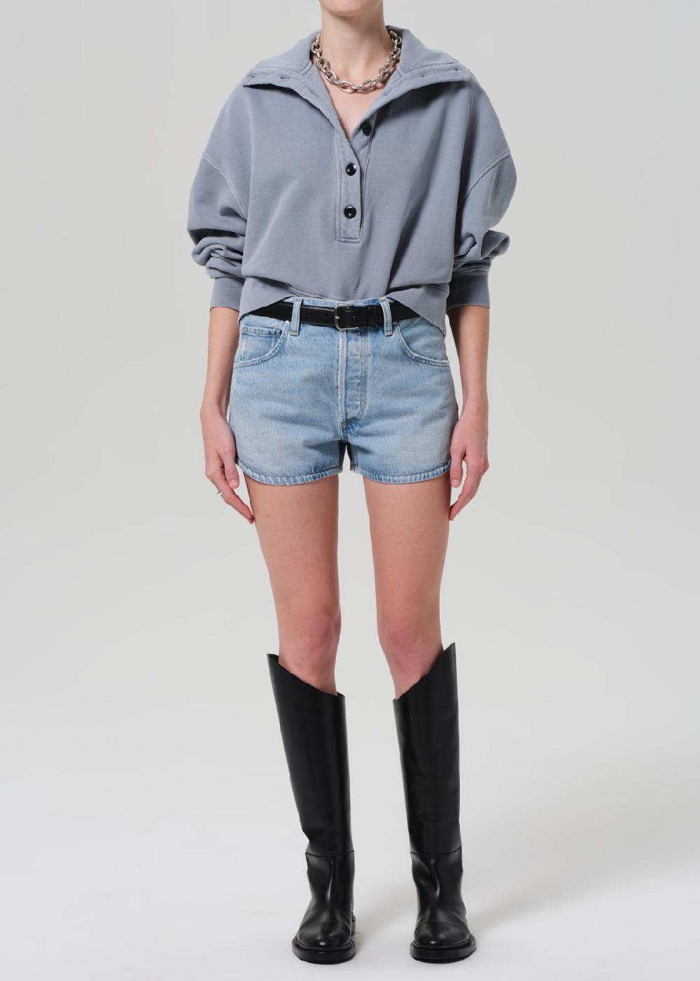 gold sign Abita Short In Blaire