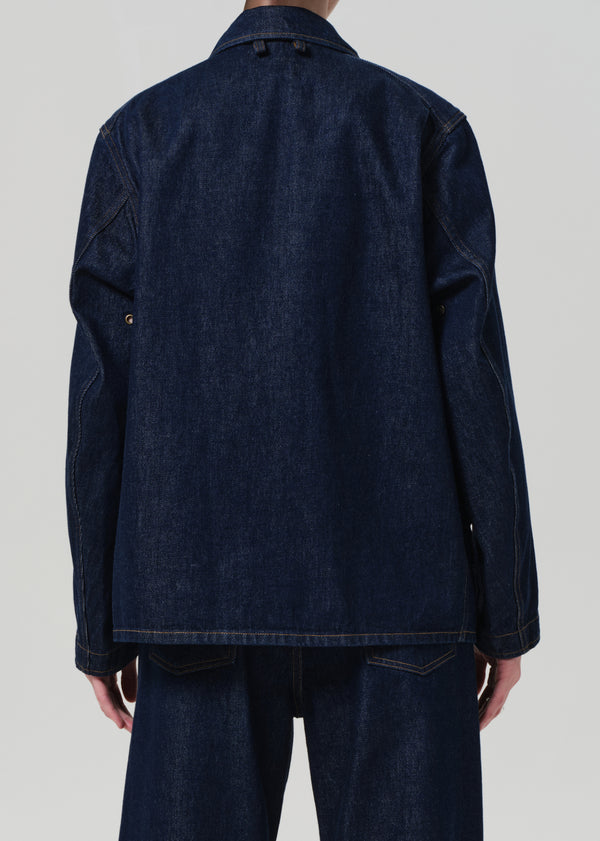 Gold Sign Abra Work Jacket In Summit