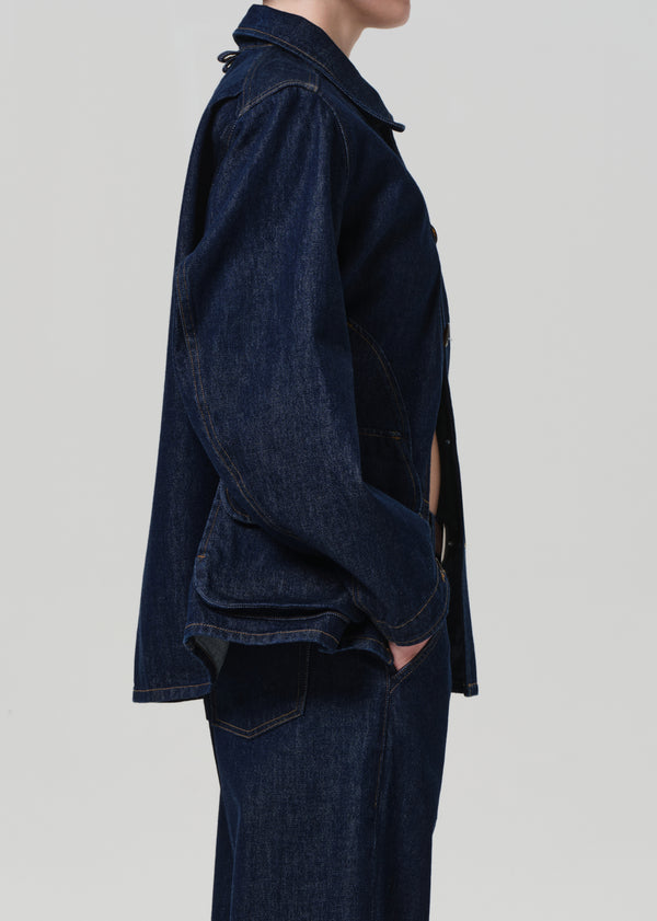 Gold Sign Abra Work Jacket In Summit