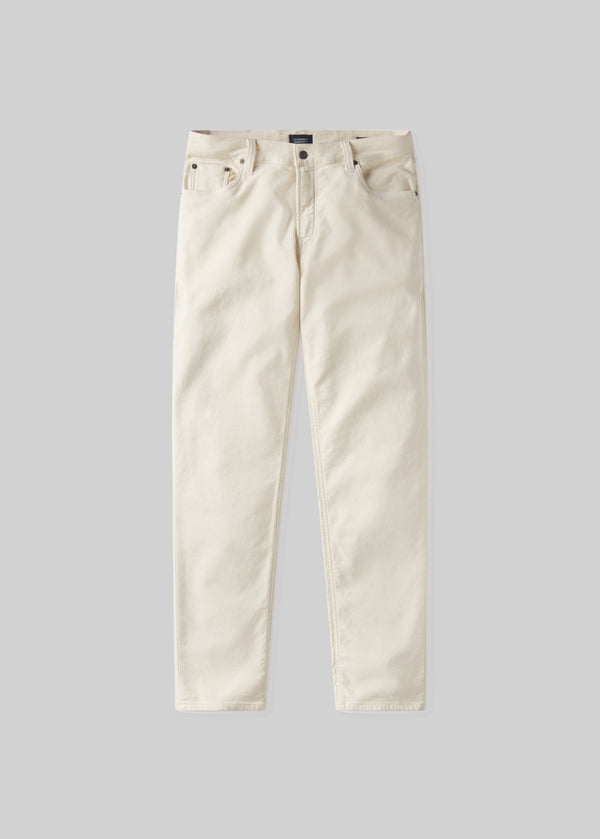 Gold Sign Adler Slim French Terry In Canvas