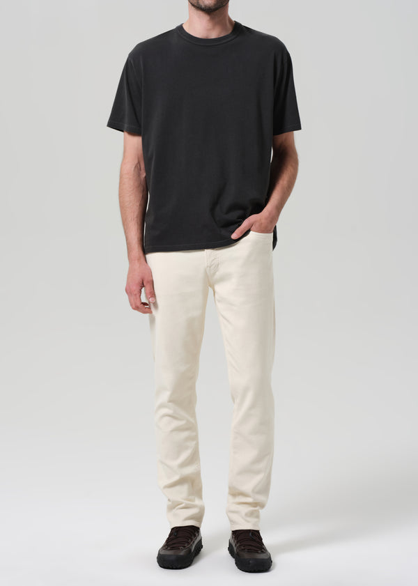 Gold Sign Adler Slim French Terry In Canvas