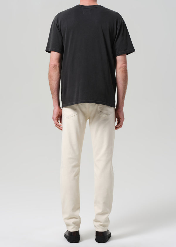 Gold Sign Adler Slim French Terry In Canvas