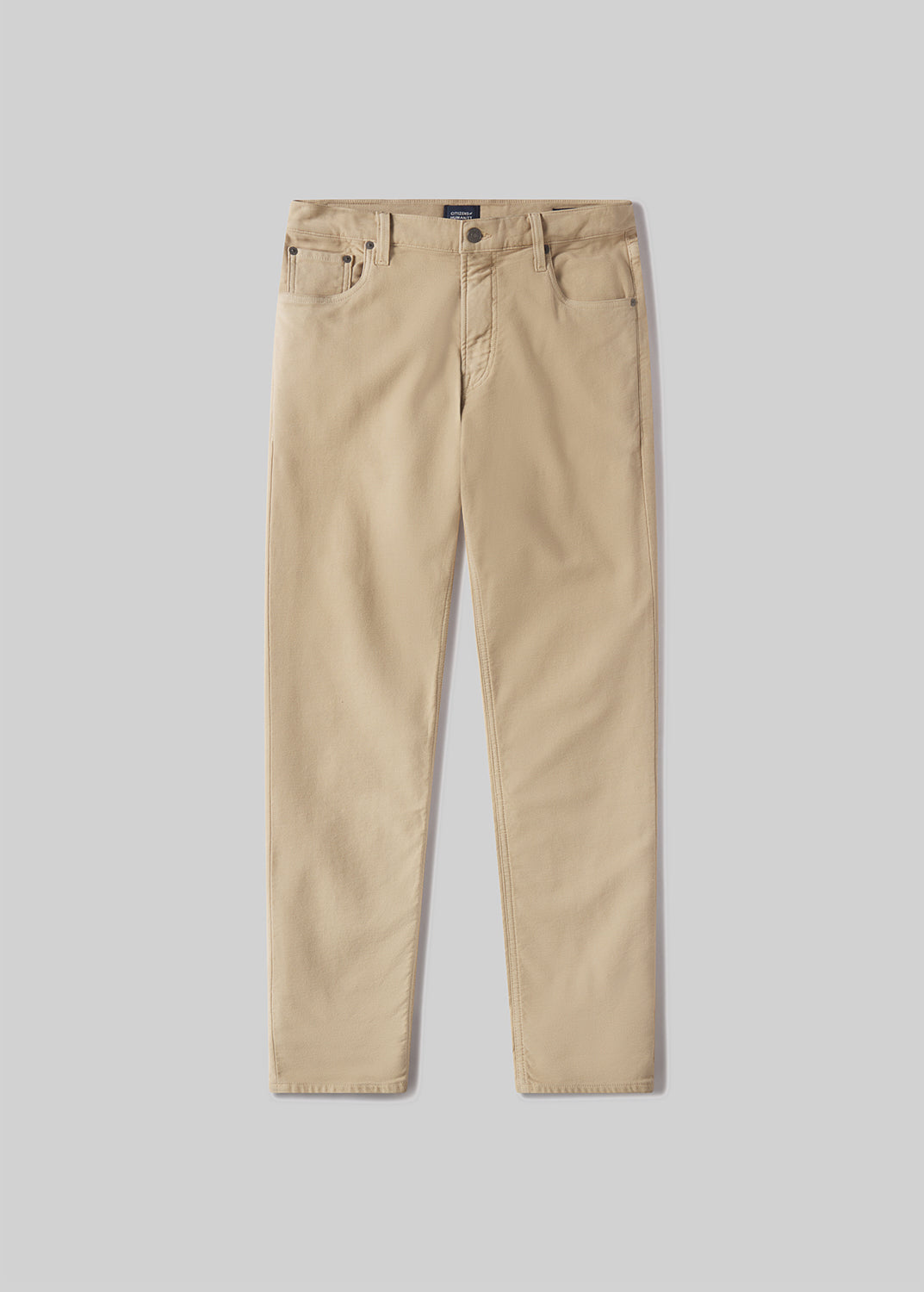 gold sign Adler Slim French Terry In Khaki Classic