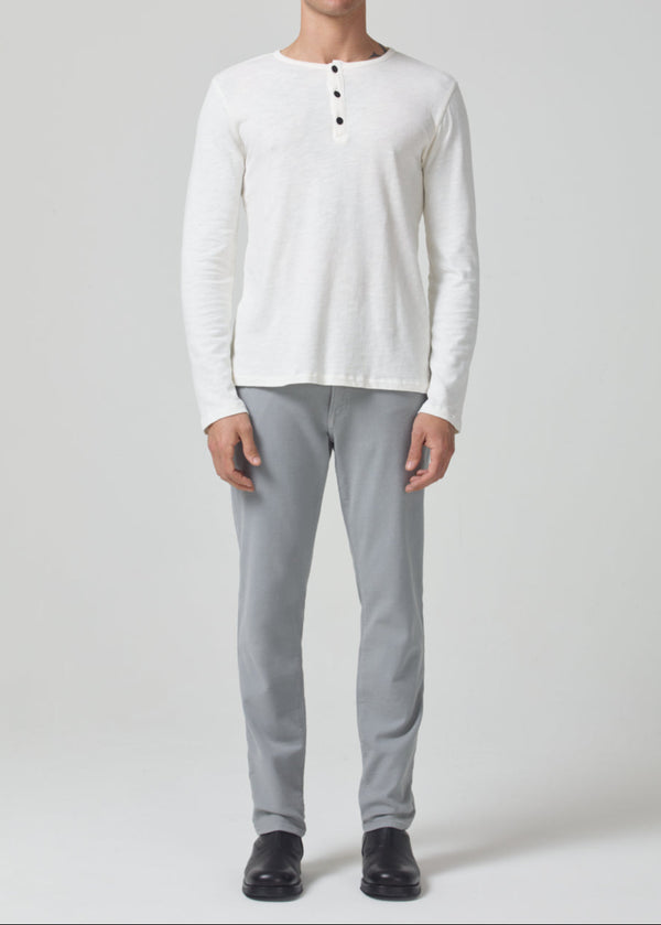 Gold Sign Adler Slim French Terry In Moonstone