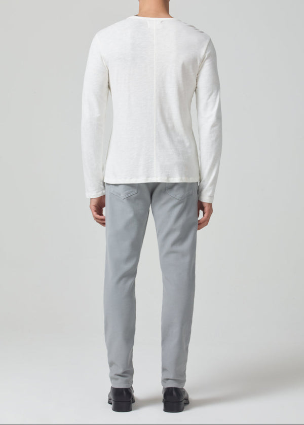 Gold Sign Adler Slim French Terry In Moonstone