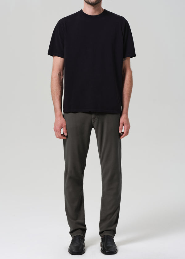 Gold Sign Adler Slim French Terry In Spruce