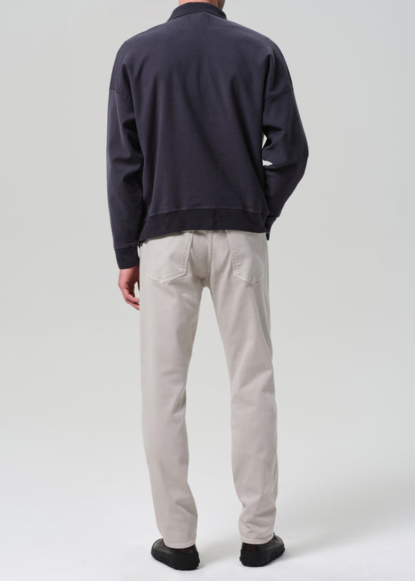 Gold Sign Adler Slim Soft Weft In Pale Grey