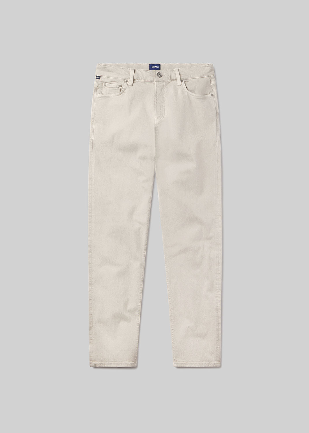 gold sign Adler Slim Soft Weft In Pale Grey