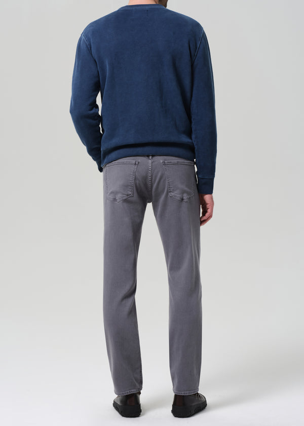 Gold Sign Adler Slim Soft Weft In Steel Grey