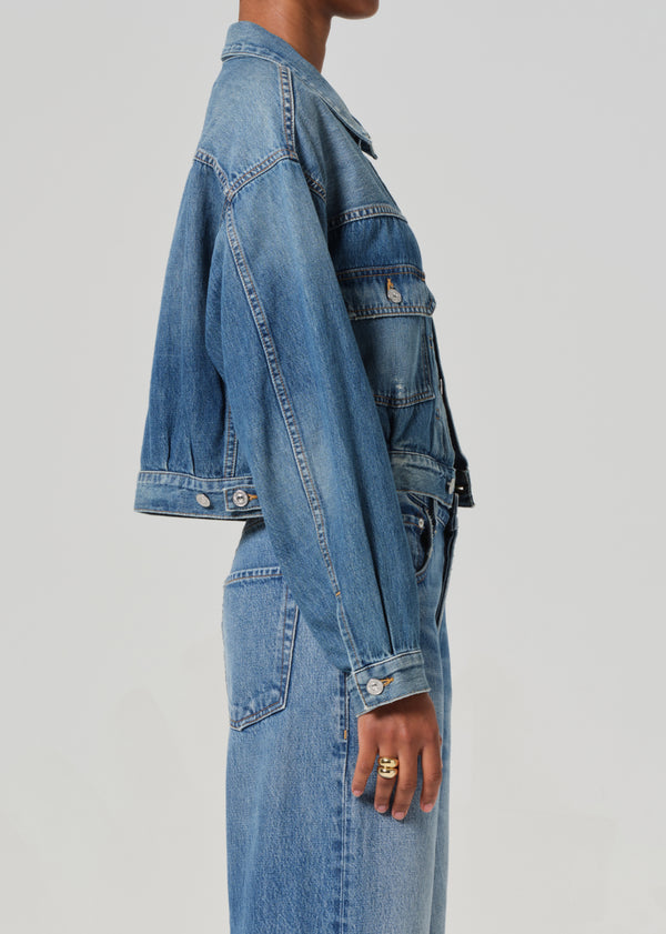 Gold Sign Alma Jacket In Darvi