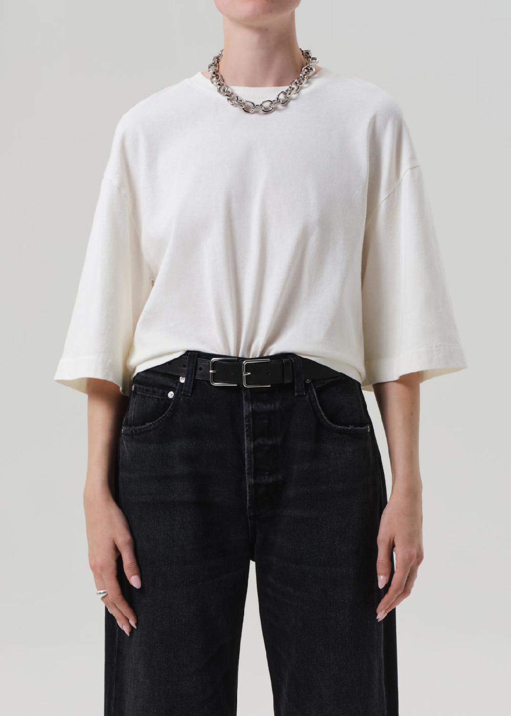 gold sign Amelia Tee In Pashmina