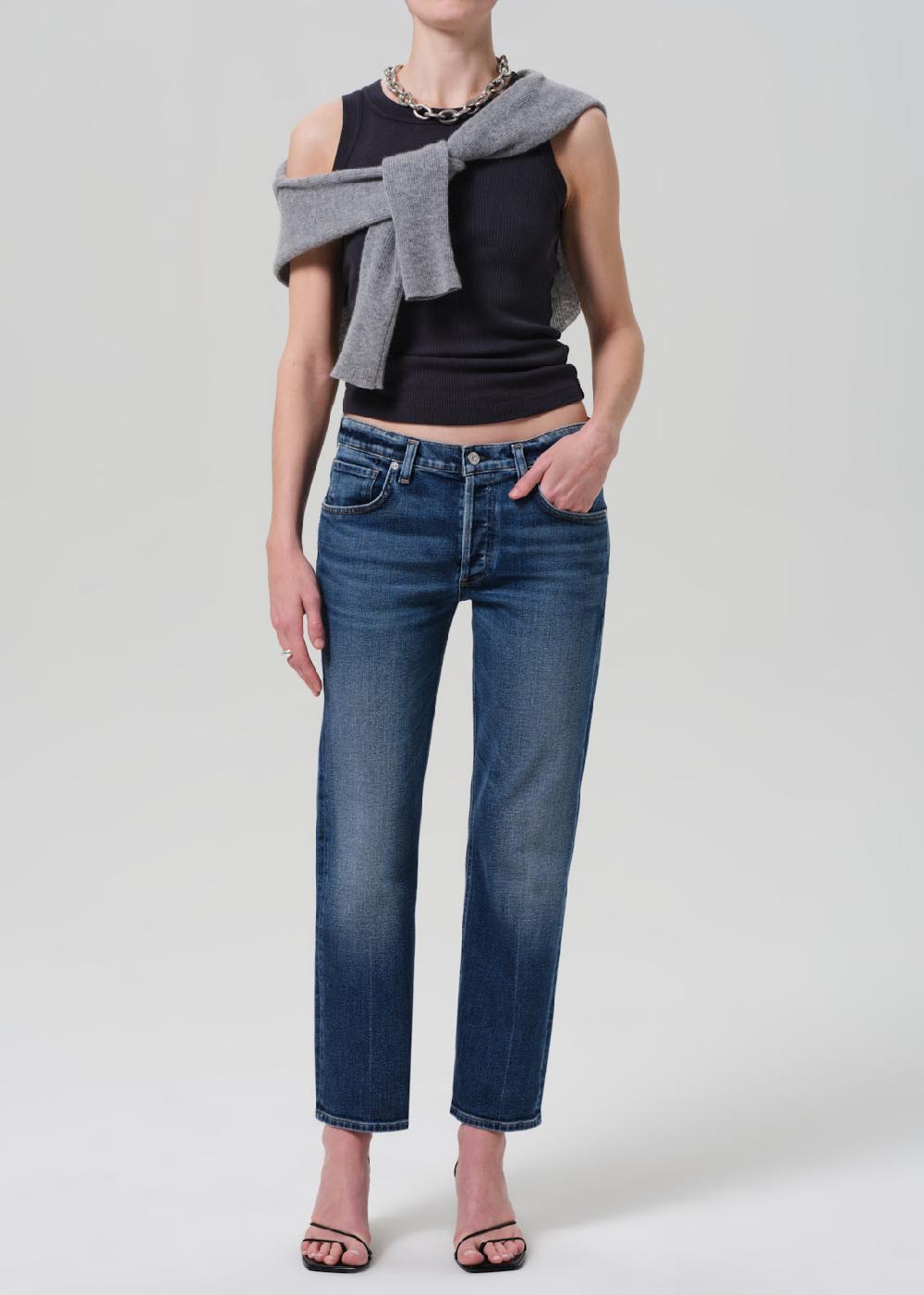 gold sign Anissa Straight Leg In Allister