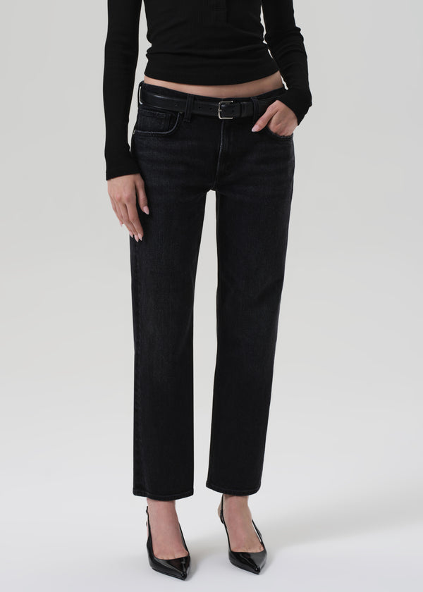 Gold Sign Anissa Straight Leg In Willow