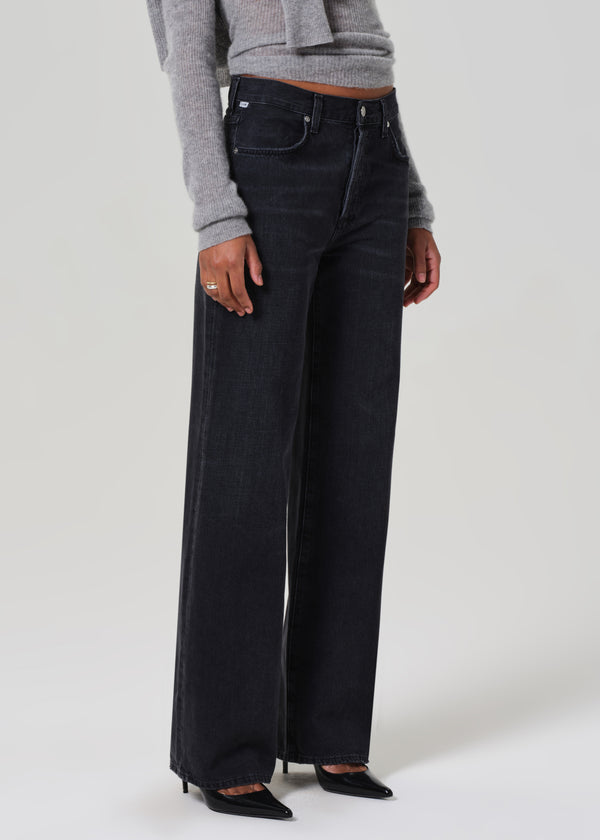 Gold Sign Annina High Rise Wide Leg 30" In Prophecy