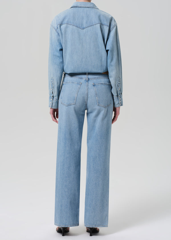 Gold Sign Annina High Rise Wide Leg 30" In Tularosa