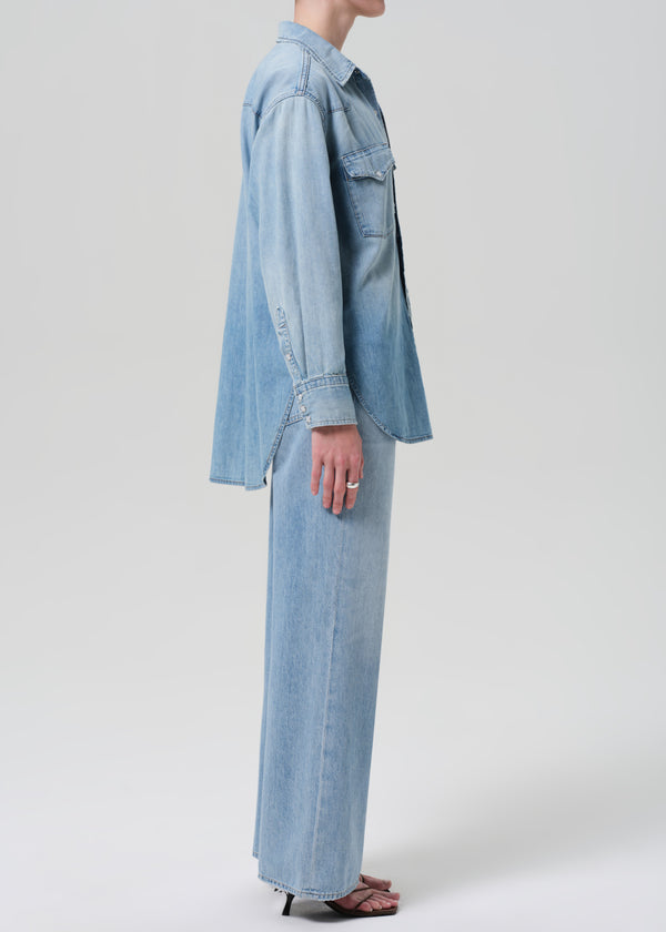 Gold Sign Annina High Rise Wide Leg 30" In Tularosa