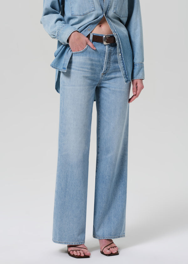 Gold Sign Annina High Rise Wide Leg 30" In Tularosa