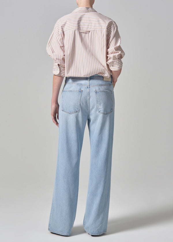 Gold Sign Annina High Rise Wide Leg 33" In Alemayde