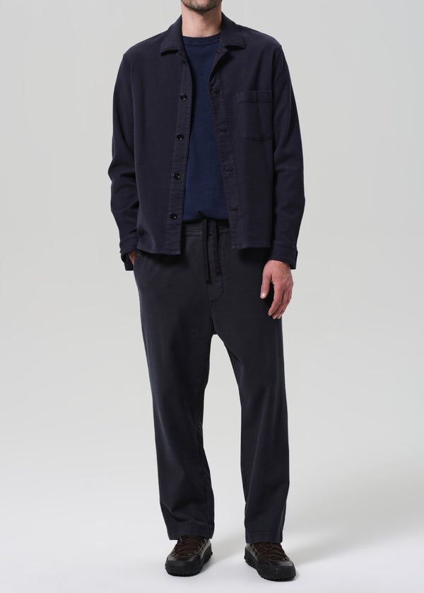 Gold Sign Après Pant In Charred Cedar