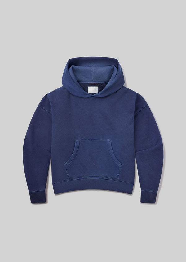 Gold Sign Archive Hoodie In Indigo