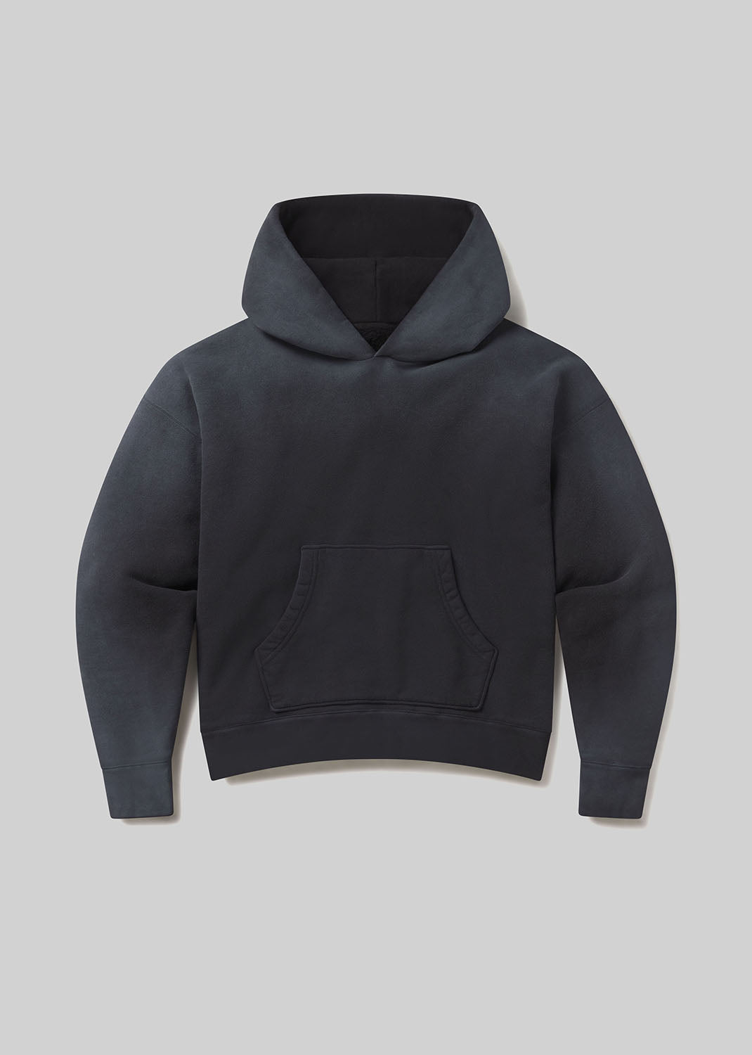 gold sign Archive Hoodie In Washed Black