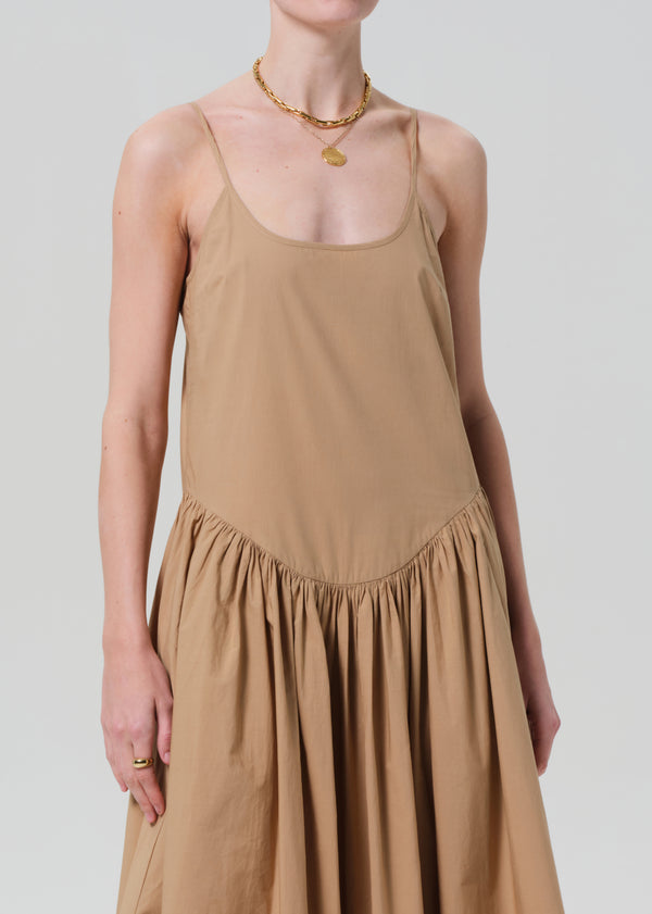 Gold Sign Ari Dress In Incense