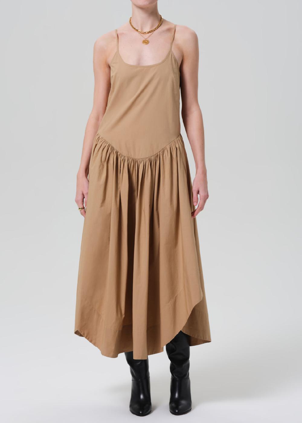 gold sign Ari Dress In Incense