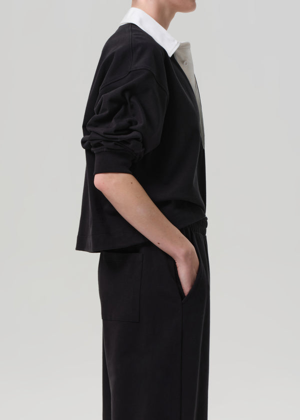 Gold Sign Aris Rugby In Black