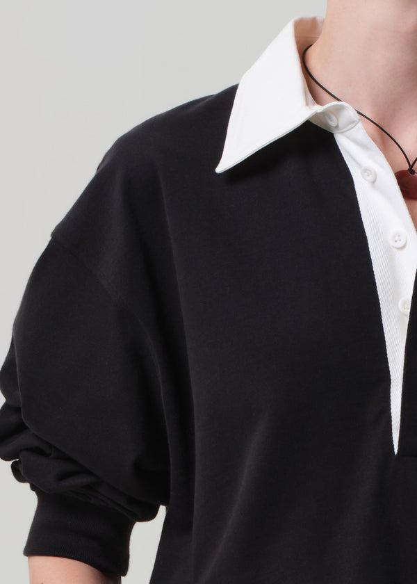 Gold Sign Aris Rugby In Black