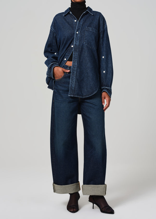 Gold Sign Ayla Baggy In Bravo