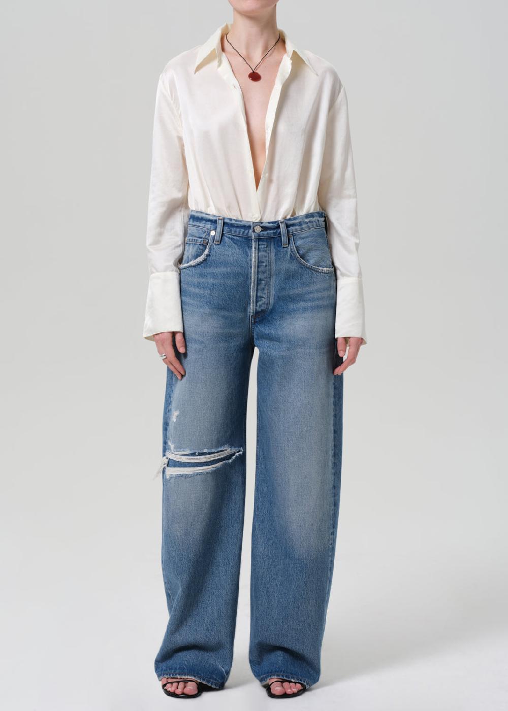 gold sign Ayla Baggy In Calvary