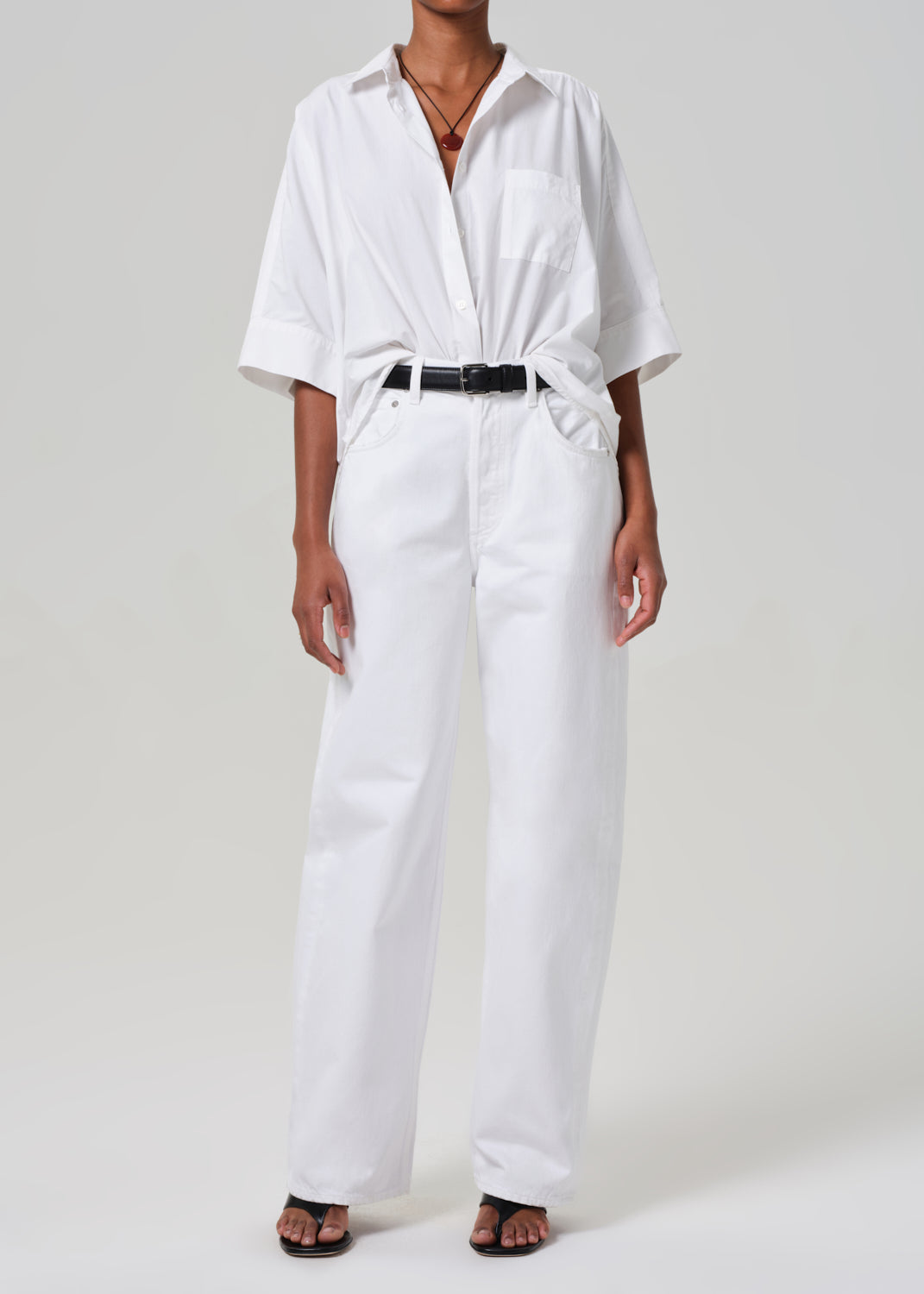 gold sign Ayla Baggy In Canyon