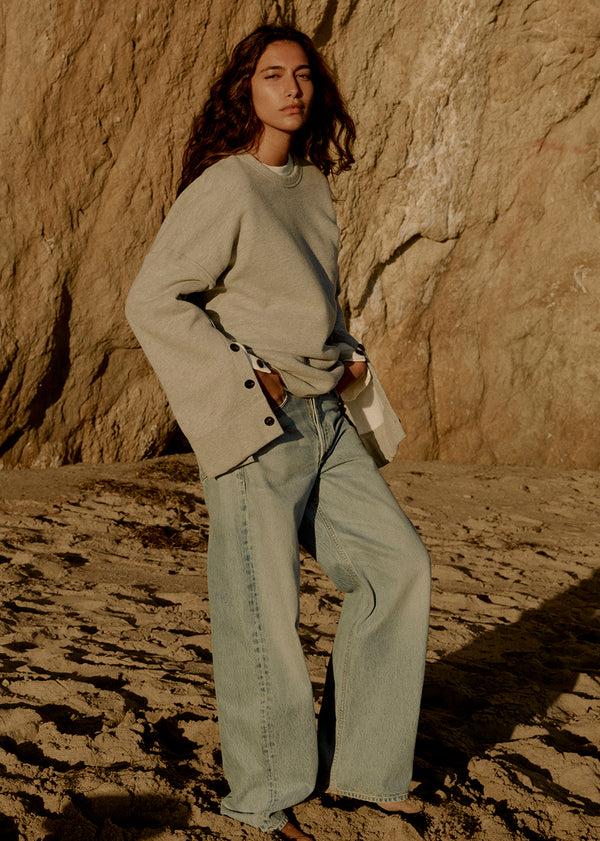 Gold Sign Ayla Baggy In Gemini