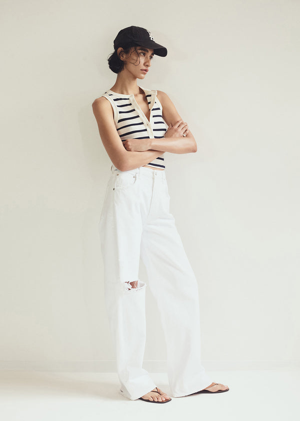 Gold Sign Ayla Baggy In Zinc