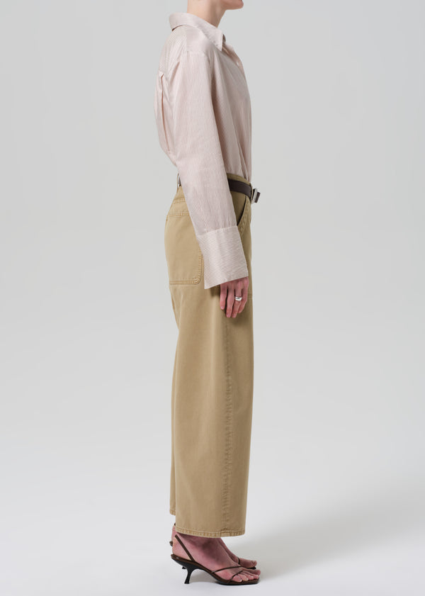 Gold Sign Ayla Cargo Crop In Gobi