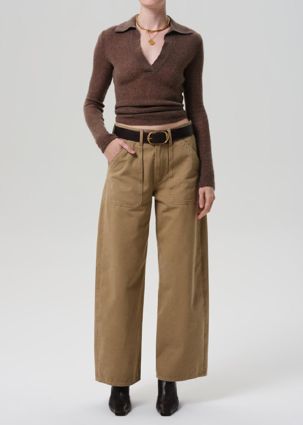 gold sign Ayla Cargo In Heirloom