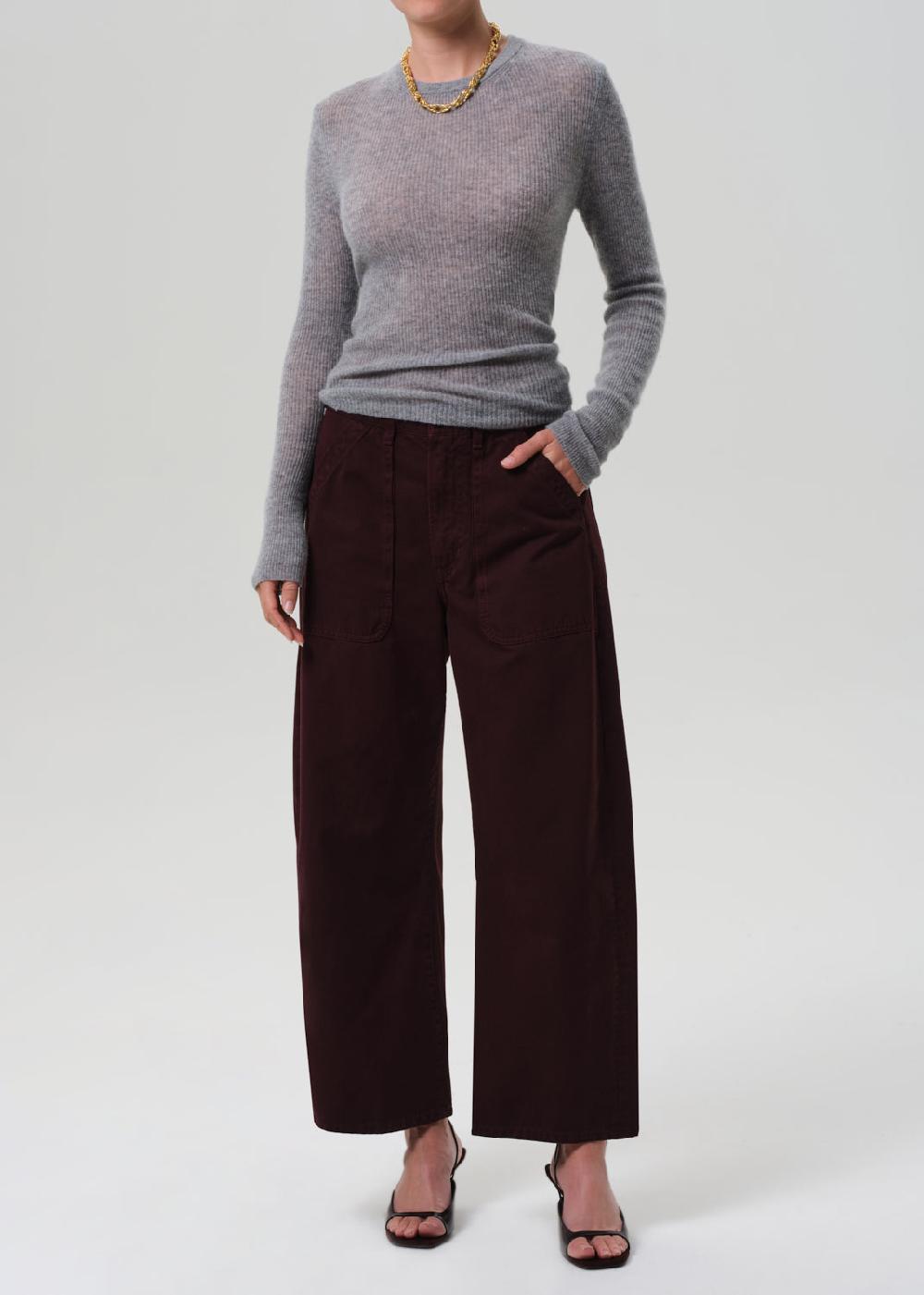 gold sign Ayla Cargo In Mahogany