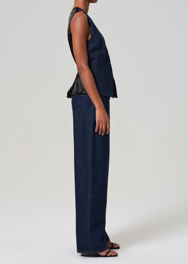 Gold Sign Ayla Polish Denim Trouser In Amherst