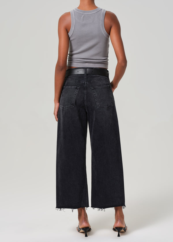 Gold Sign Ayla Raw Hem Crop In Bronson